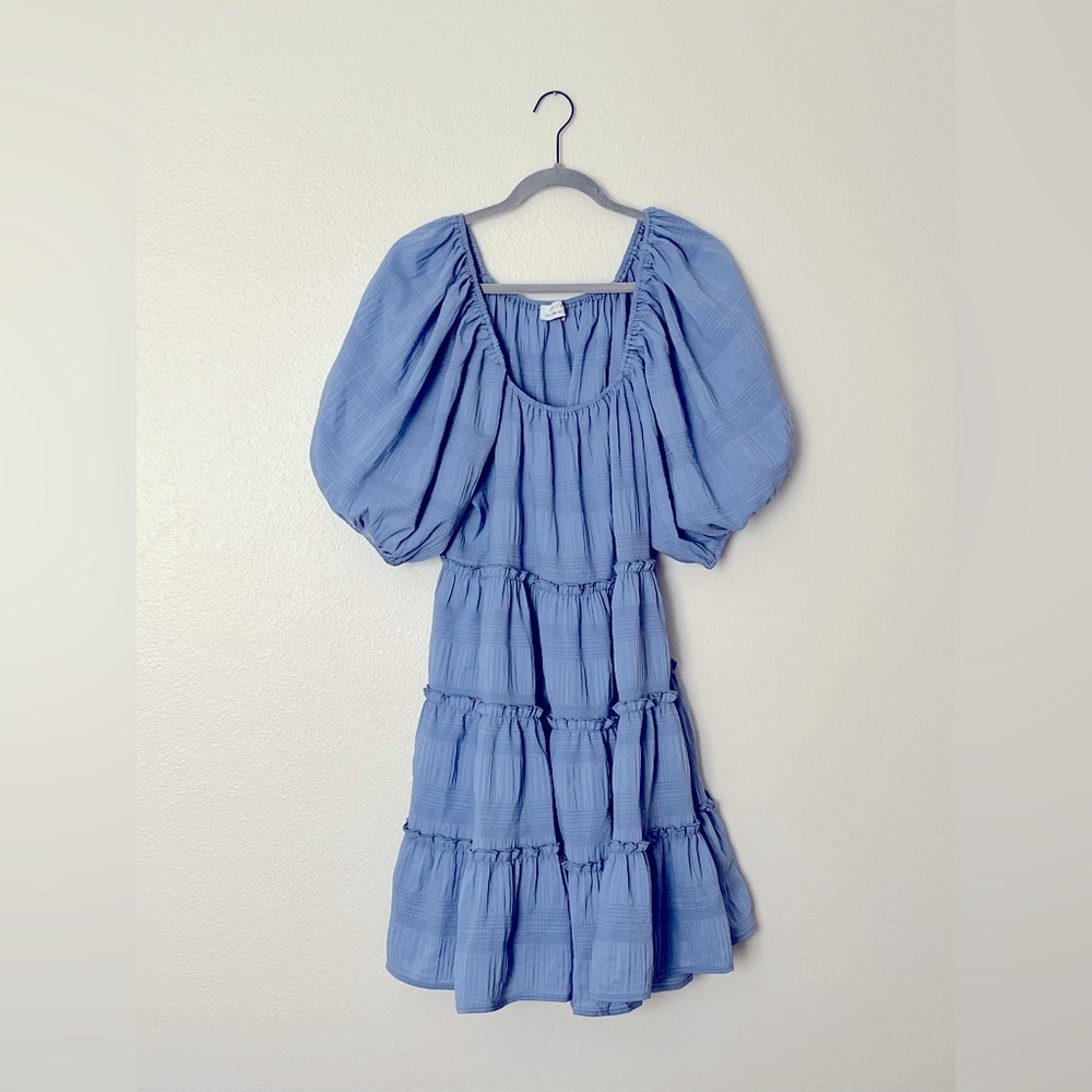 Zoco Short Daymaker Dress Sky Blue Size Small